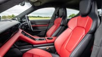 Porsche Taycan Turbo S front seats