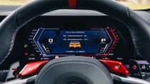 BMW M5 driver display