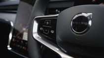 Volvo EX90 steering wheel haptic buttons