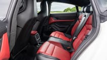 Porsche Taycan Turbo S back seats