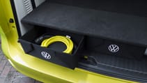 Volkswagen ID. Buzz charging cable storage