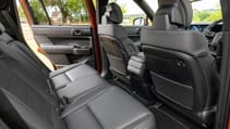 Hyundai Santa Fe back seats