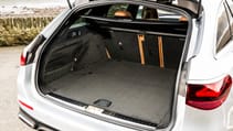 Mercedes E 450 d Estate boot seats up