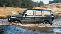 Mercedes G-Class profile wading