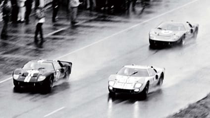 Ford's 1966 Le Mans 24-hours photo finish 