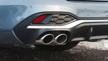 Audi S5 exhaust pipes