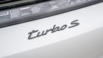 Porsche Taycan Turbo S badge