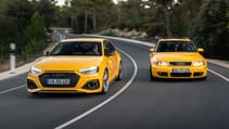 Audi RS 4 Avant edition 25 years exterior front dynamic