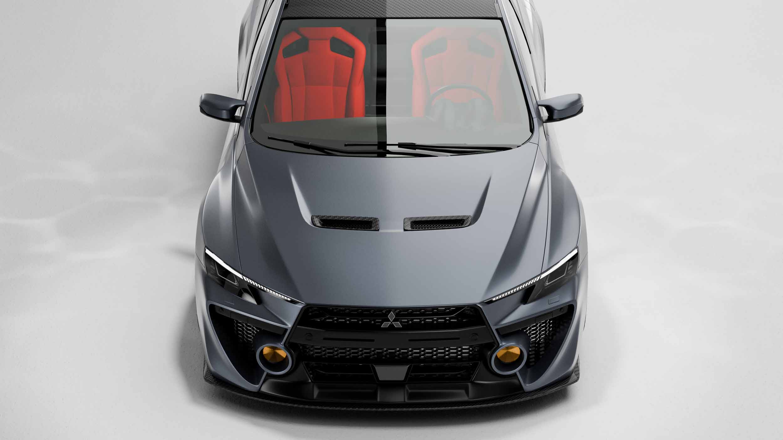 Mitsubishi Lancer Evolution XI render