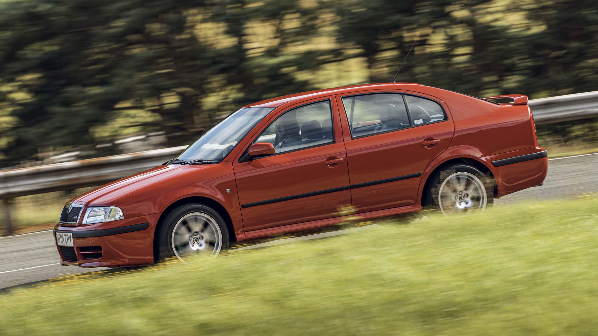 Škoda Octavia vRS exterior side dynamic