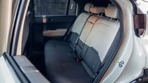 Kia EV3 interior rear seats static