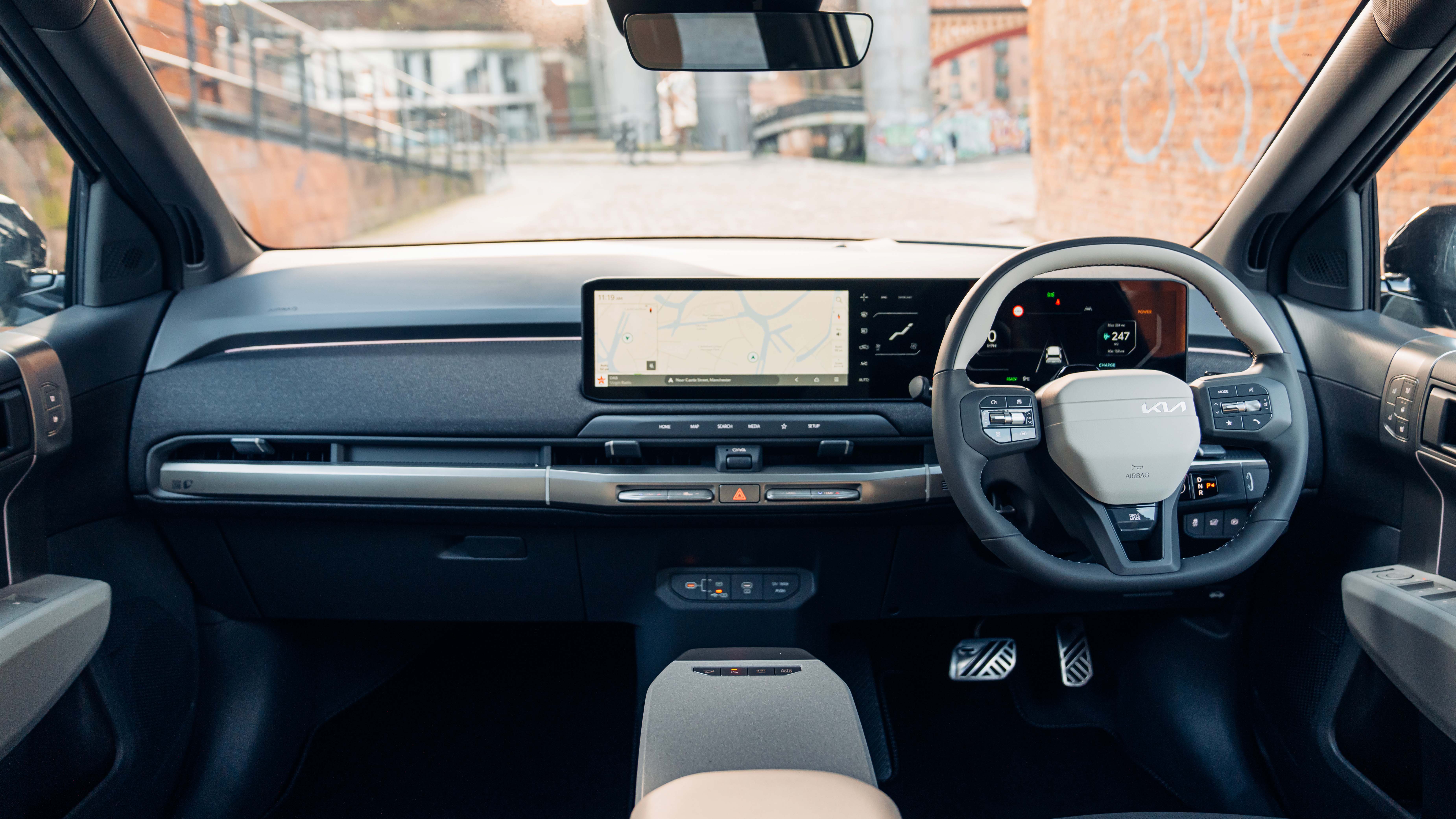 Kia EV3 interior front