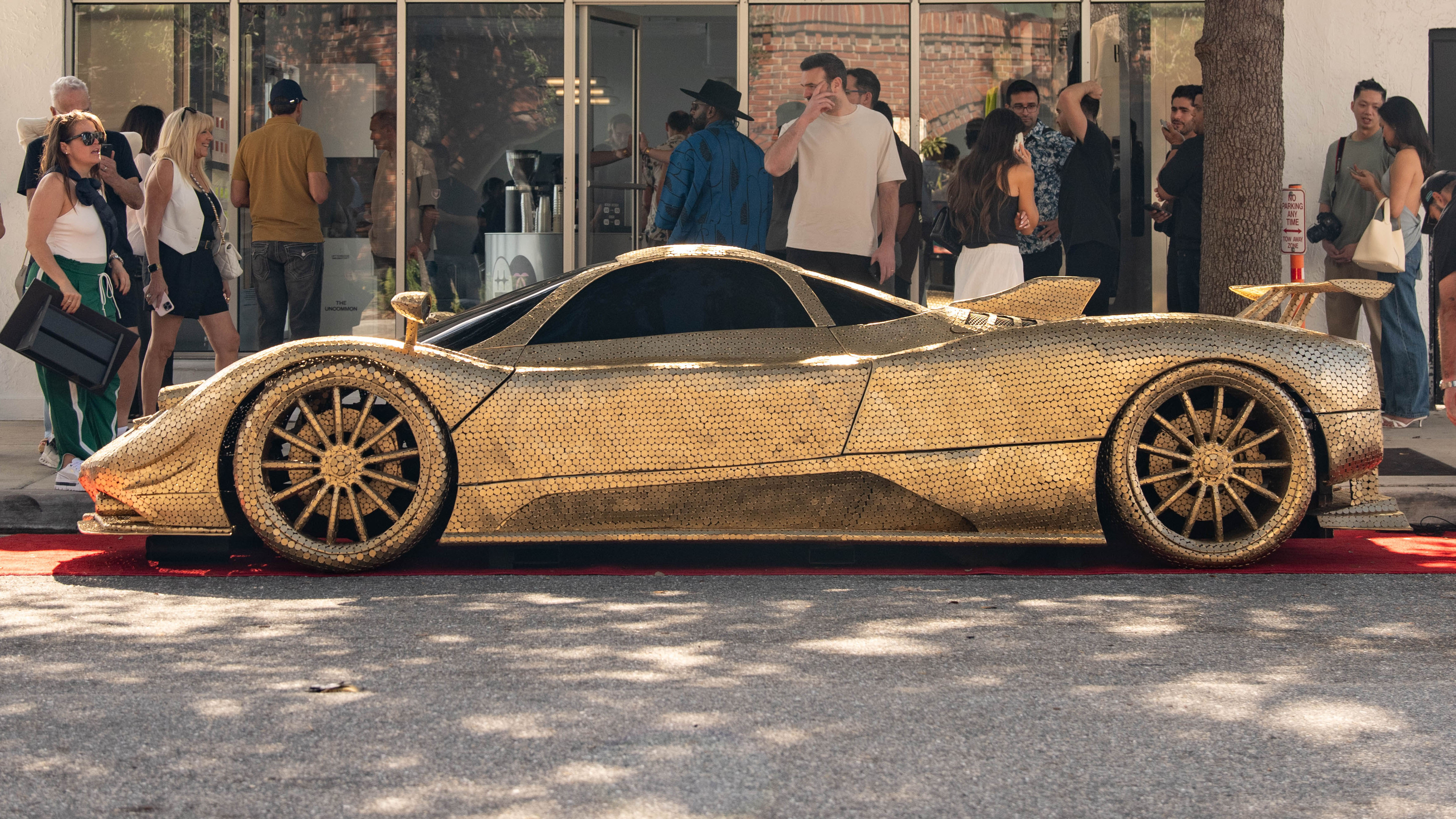 Pagani Zonda art car Miami 2024