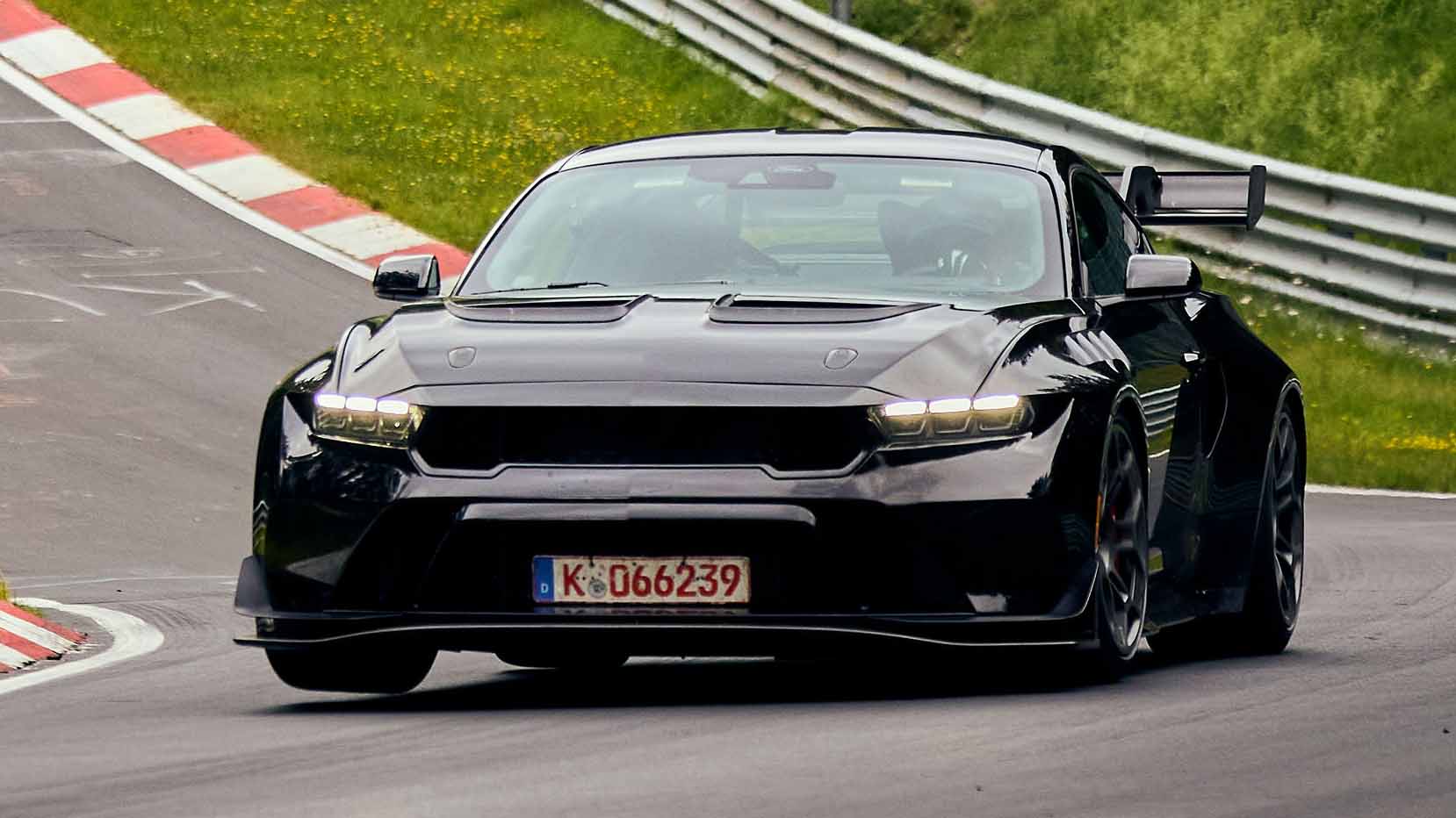 Ford Mustang GTD Nurburgring record