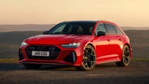 Audi RS6 Performance exterior front three quarter static
