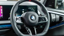 BMW X3 M50 interior steering wheel