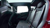 BMW X3 M50 interior rear seats