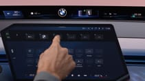 BMW iDrive infotainment system 2025 touchscreen