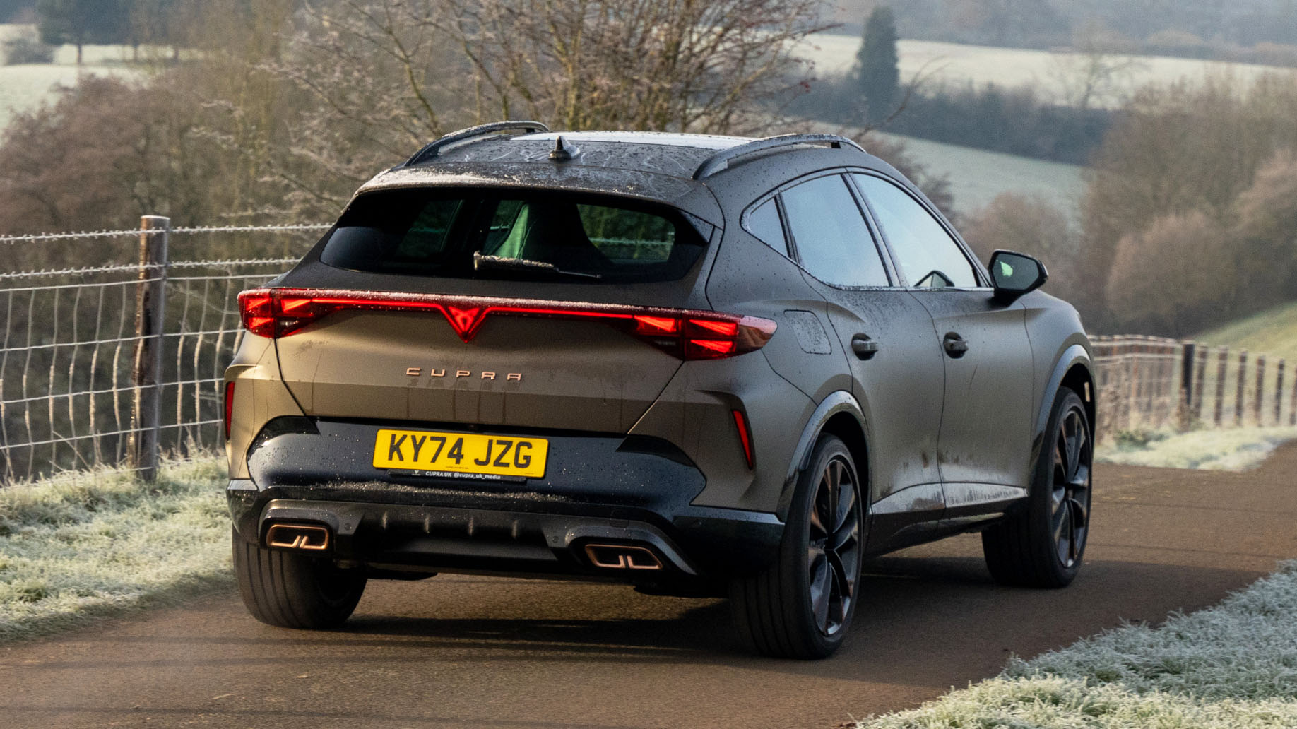 Cupra Formentor exterior rear three quarter static