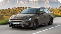 Cupra Leon Sportstourer exterior front three quarter dynamic