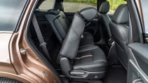 Mazda CX-80 back seats folded forward