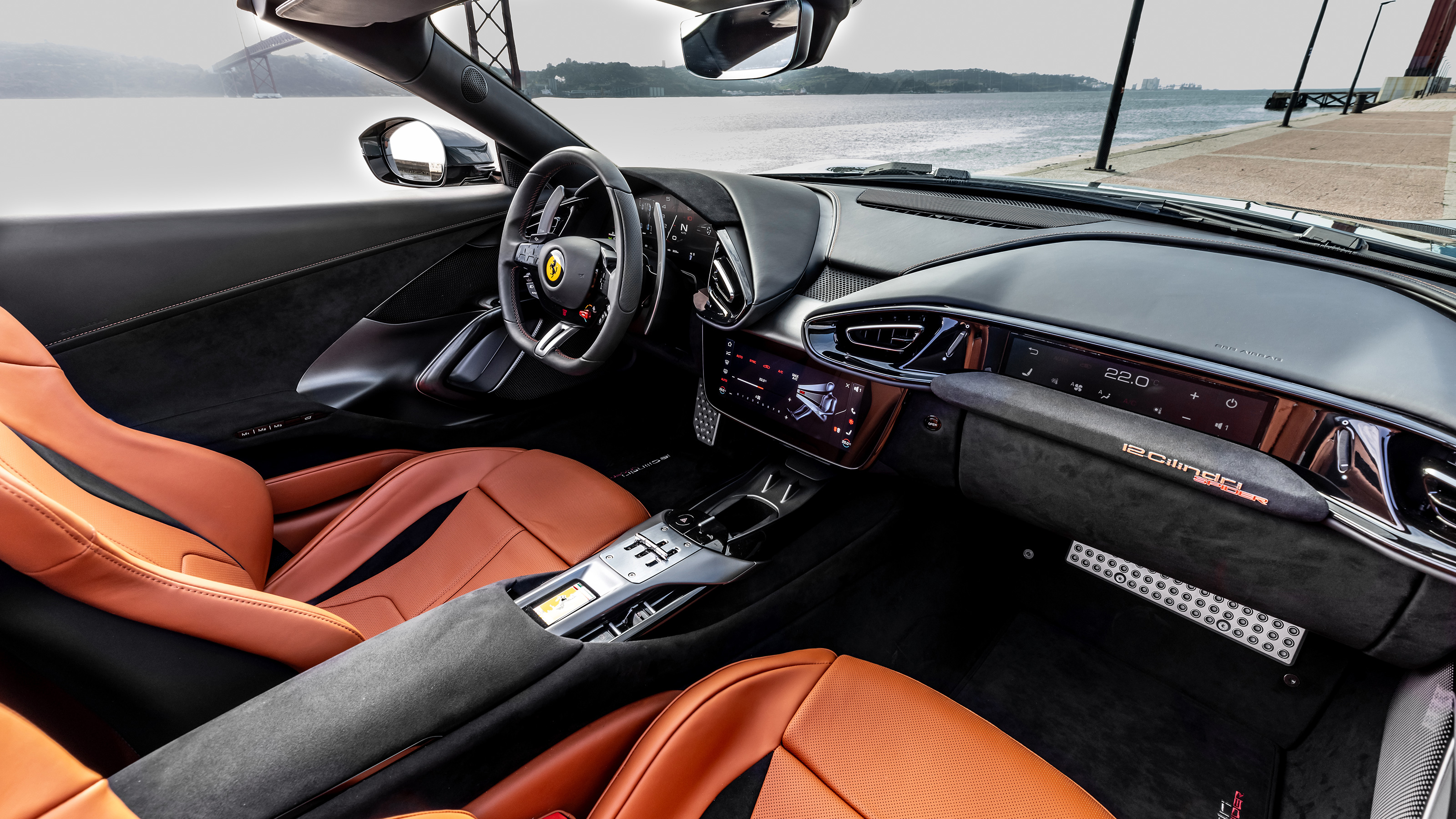 Ferrari 12Cilindri Spider interior