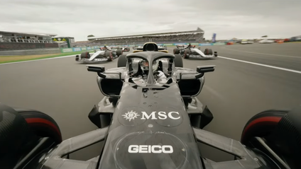 We got (another) look at the F1 movie