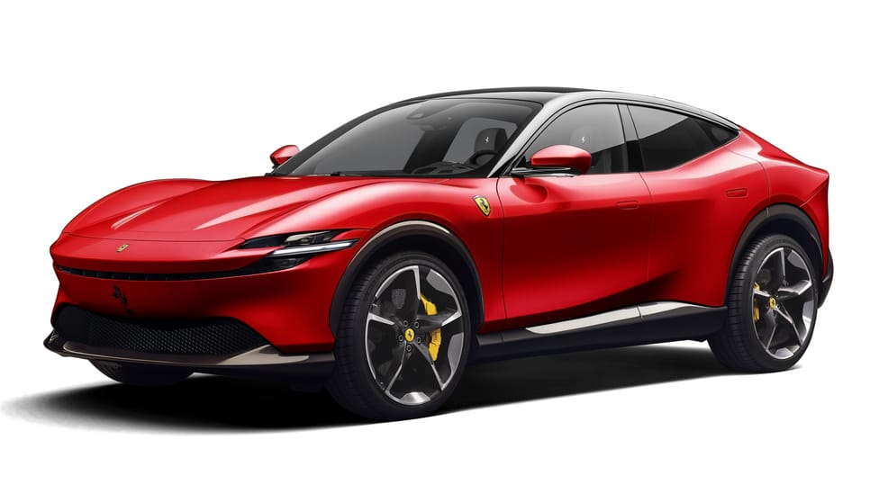 Ferrari electric car render exclusive to Top Gear