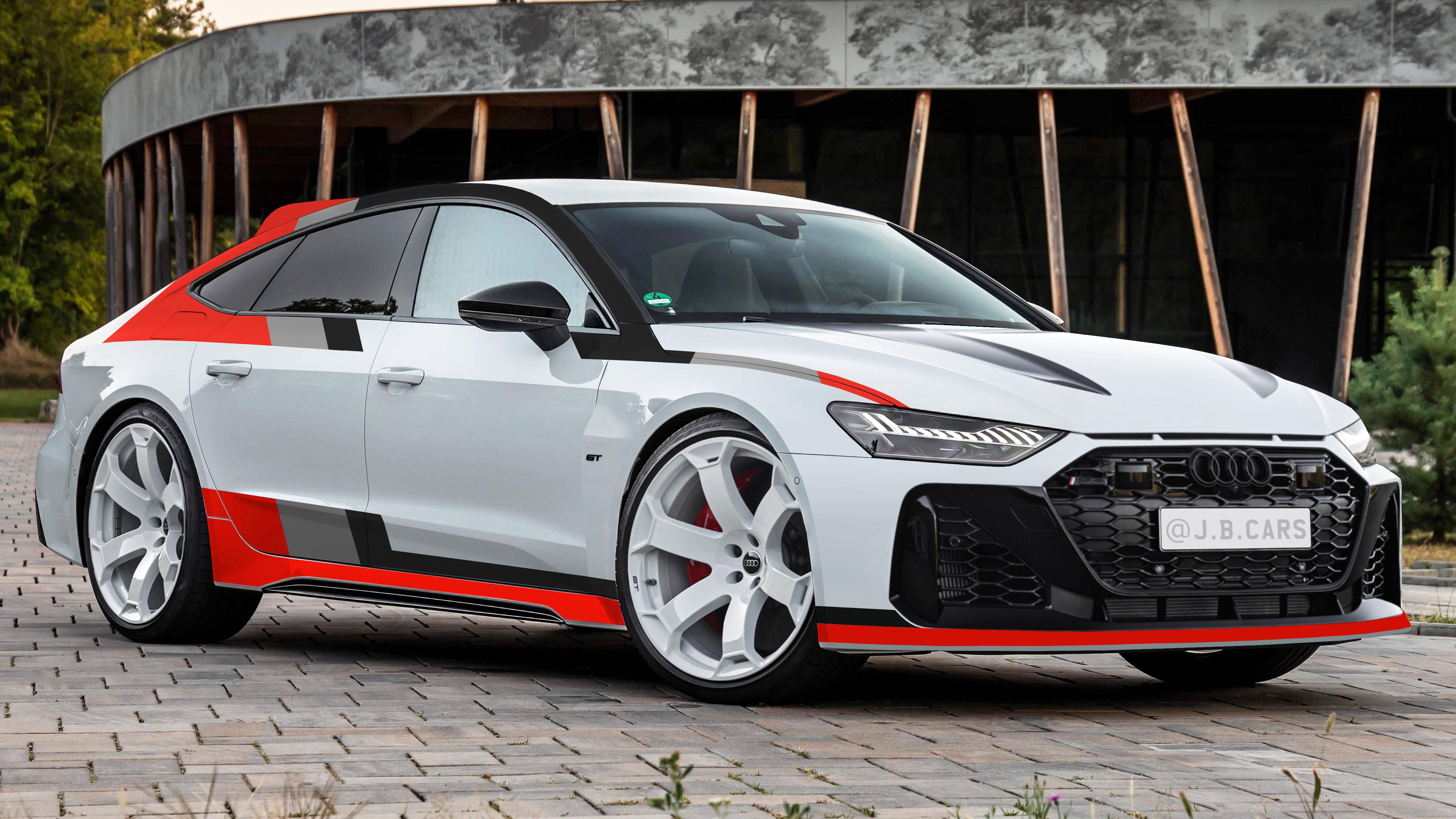 Audi RS7 GT Front Livery