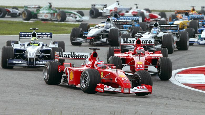 F1 2002 V10 era