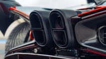 Bugatti Bolide exhausts