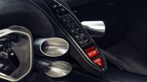 Bugatti Bolide interior centre console