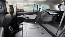 Volkswagen Tayron back seats folded down