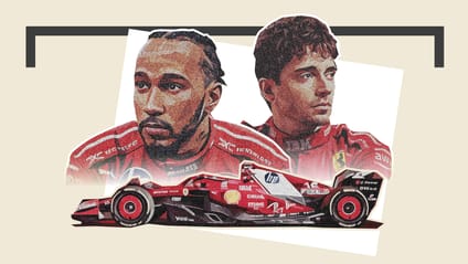 Ferrari: Charles Leclerc [16] MON, Lewis Hamilton [44] GBR