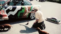 BMW Art Car #14 by David Hockney