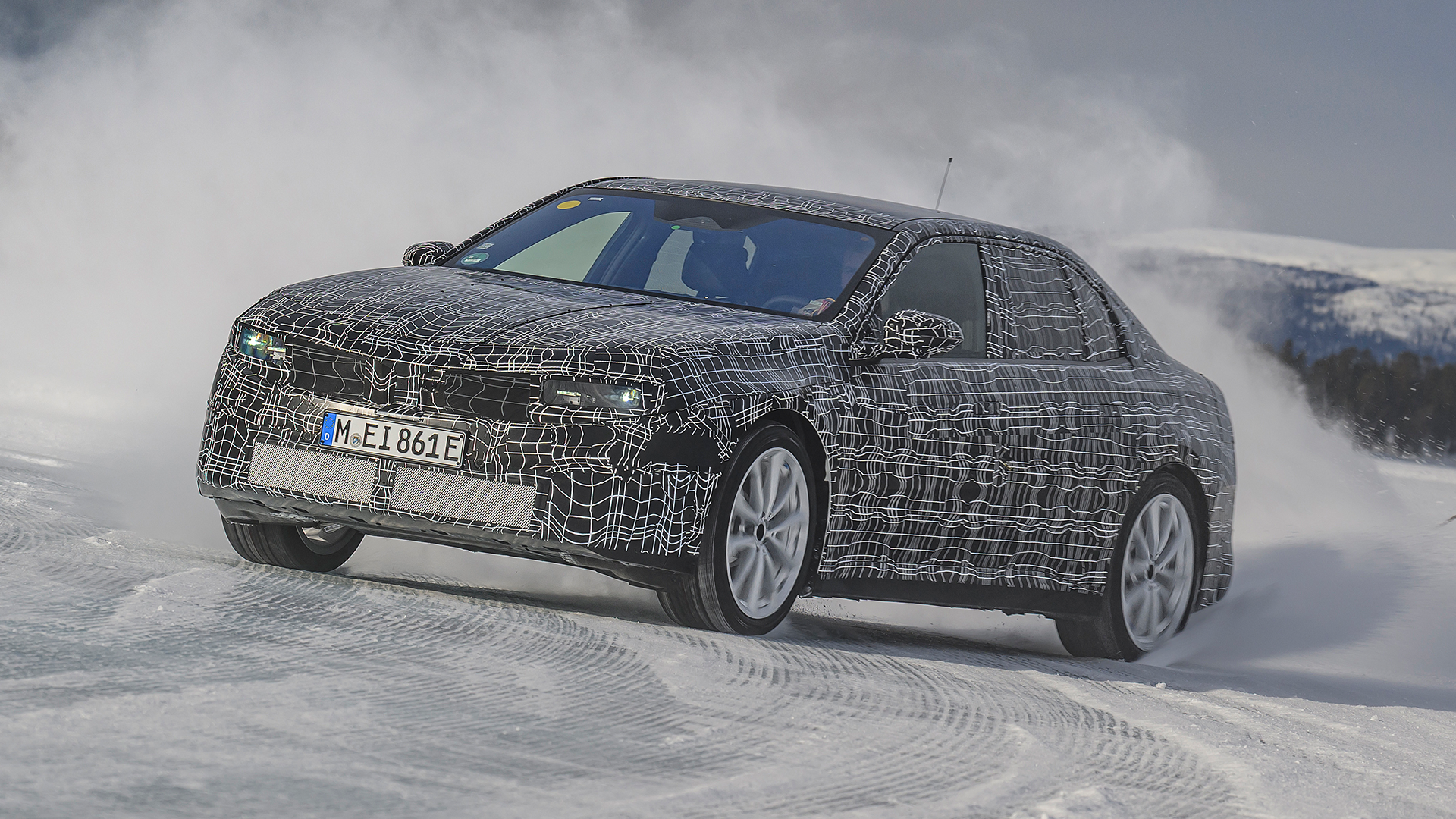 BMW Neue Klasse 3ser on ice - 1