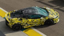 Lamborghini Temerario prototype overhead