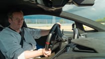 Lamborghini Temerario prototype Jason Barlow driving