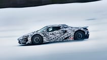 McLaren W1 cold weather testing Top Gear