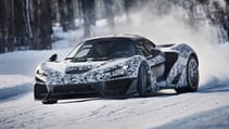 McLaren W1 cold weather testing Top Gear