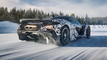 McLaren W1 cold weather testing Top Gear
