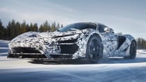 McLaren W1 cold weather testing Top Gear