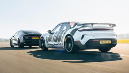 Best EV super saloon: Porsche Taycan Turbo GT