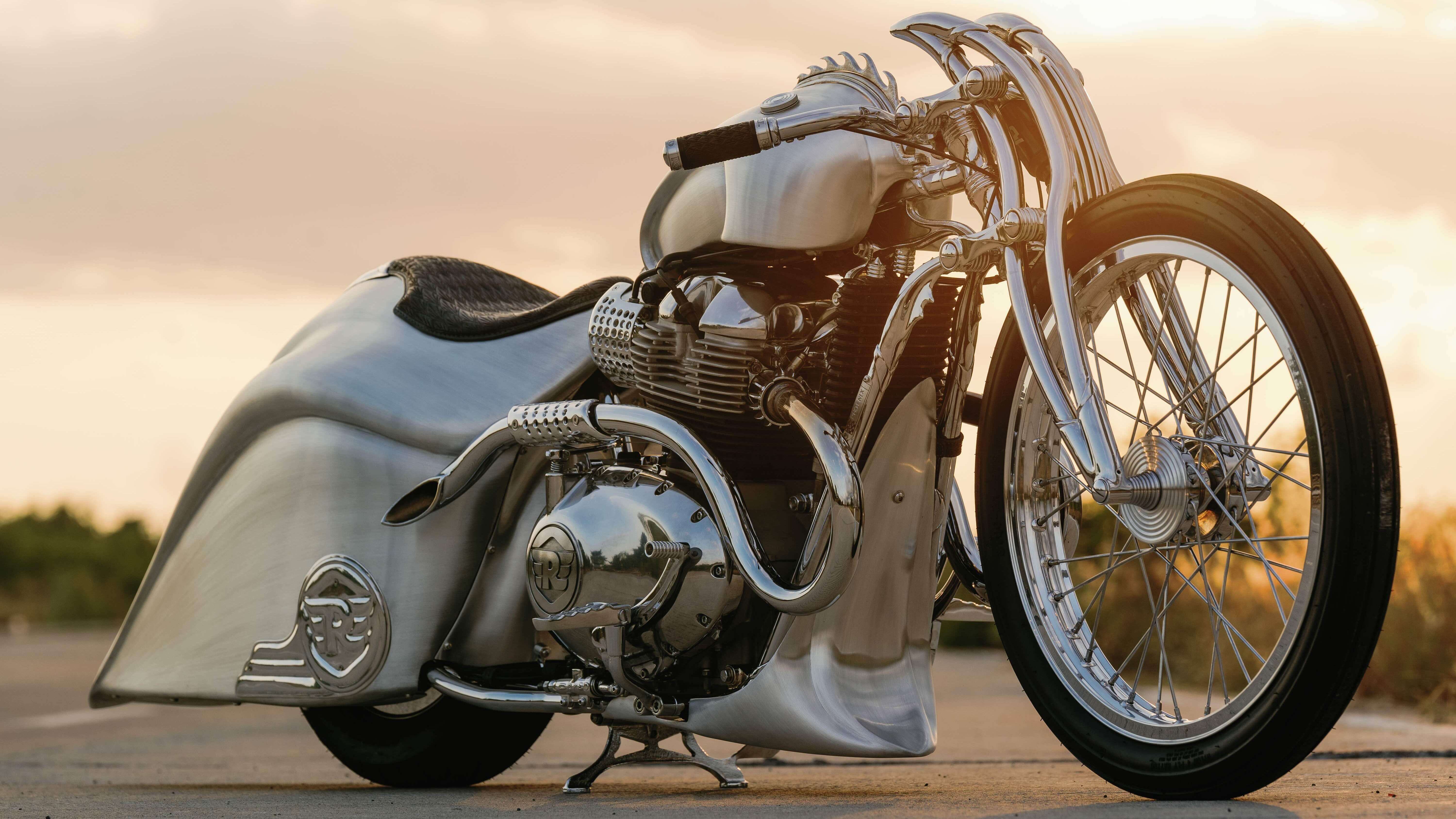 custom Royal Enfield bikes