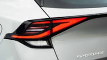 Kia Sportage exterior rear lights