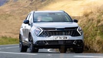 Kia Sportage exterior front dynamic