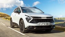 Kia Sportage exterior front three quarter dynamic