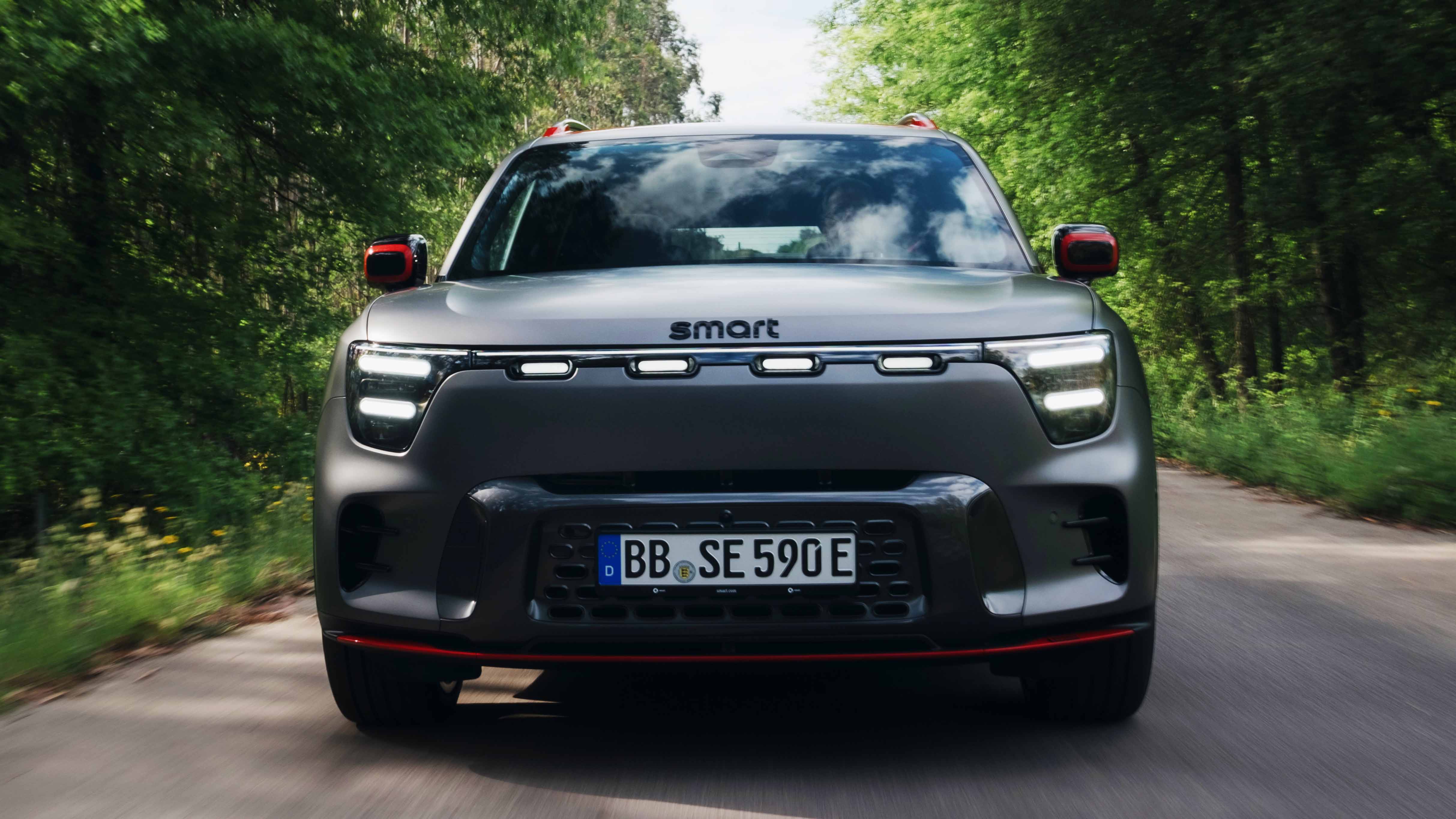 Smart #5 exterior front dynamic