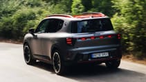 Smart #5 exterior rear three quarter dynamic