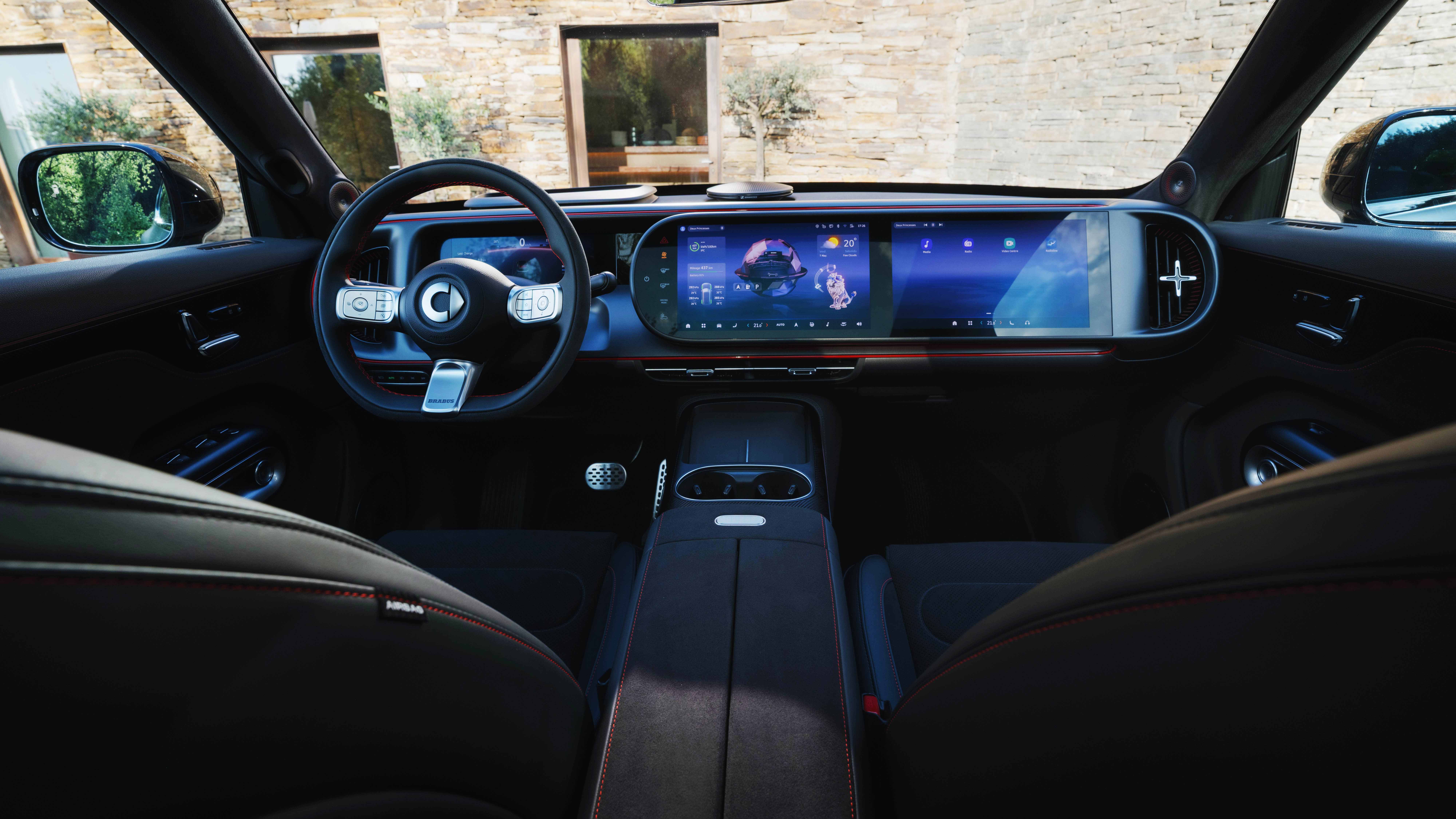 Smart #5 interior dashboard